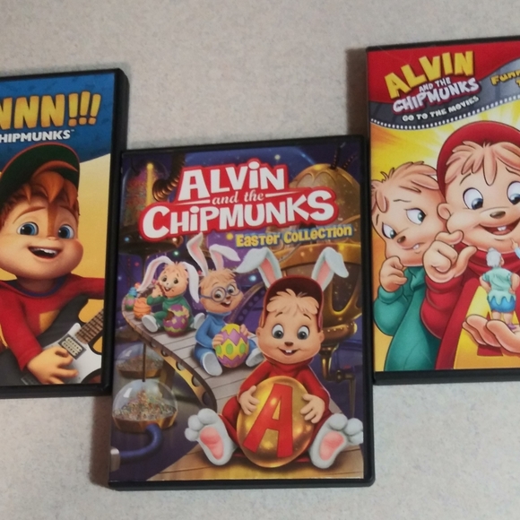 Other - ALVIN & THE CHIPMUNKS DVD'S